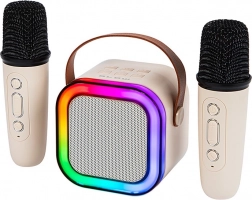 Draadloze karaokespeaker met RGB-verlichting