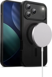 Hybrid Frost Mag Cover-hoesje voor iPhone 17 Pro Max met MagSafe zwart