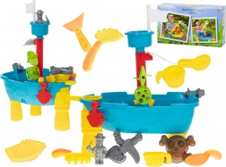 Piraten Speeltafel Boot met Zandbak