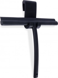 Siliconen raamtrekker met haak, zwart