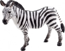 Kunststof zebrafiguurtje