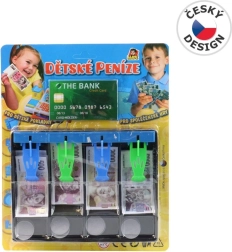 Kassa met Tsjechisch geld 28 × 22 cm