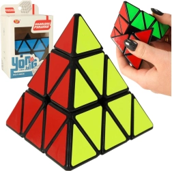Logicaspel PYRAMINX – piramidevormige puzzelkubus 9,5 cm