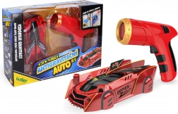 Rock Buggy antizwaartekracht RC auto met laser 15 cm rood