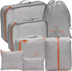 Reisorganizer voor koffer - set van 7 stuks Trizand