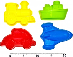 Zandvormpjes - set van 4 stuks