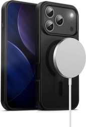 Hybrid Frost MAG-hoesje voor iPhone 17 Pro met MagSafe – zwart