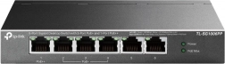 TP-Link SG1006PP gigabitswitch met 6 poorten (3 PoE+ 1 PoE++)