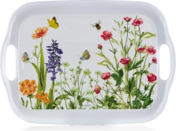 Melamine serveerschaal Meadow 36 × 25,5 cm met handgrepen