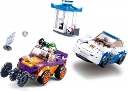 Bouwset Politieachtervolging met opwindauto