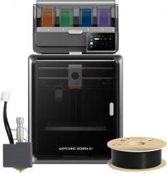 3D-printer Anycubic Kobra S1 Combo met multicolor printen + hotend en filament gratis