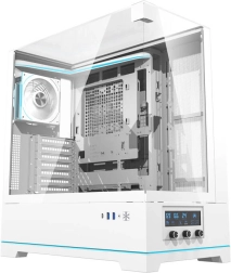Computerbehuizing Darkflash DY450 PRO met ventilator wit