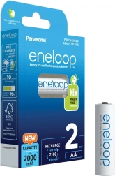Oplaadbare AA-batterijen ENELOOP 2000 mAh, 2 stuks