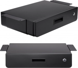 Onderbouwbare afsluitbare lade MACLEAN MC-461, organizer, 5 kg, zwart