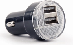 Autolader 2× USB 2,1 A zwart