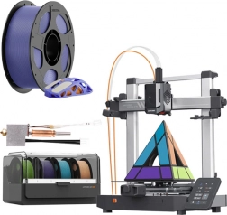 3D-printer Anycubic Kobra 3 V2 Combo met multicolor printen, hotend en gratis filament