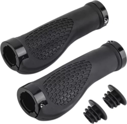 Trizand geprofileerde schroefbare lock-on handvatten voor fietsstuur – paar
