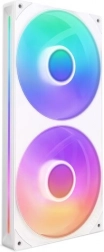 Dubbele 280mm RGB-ventilator NZXT F RGB Core PWM – wit