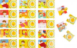 Small Foot houten puzzel Klok