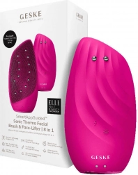 Sonic Thermo Gezichtsborstel & Face-Lifter 8v1 Geske met Magenta-toepassing