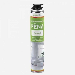 Lage-expansie pistoolmontageschuim GREEN LINE 750 ml