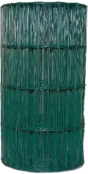 Tuin gelast gaas, met kunststof bekleding 100×50 mm, hoogte 400 mm, groen, 15 m