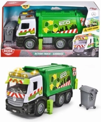 Mercedes vuilniswagen met licht en geluid, 26 cm