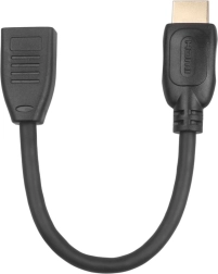 HDMI kabel verlengdraad 15 cm v2.0