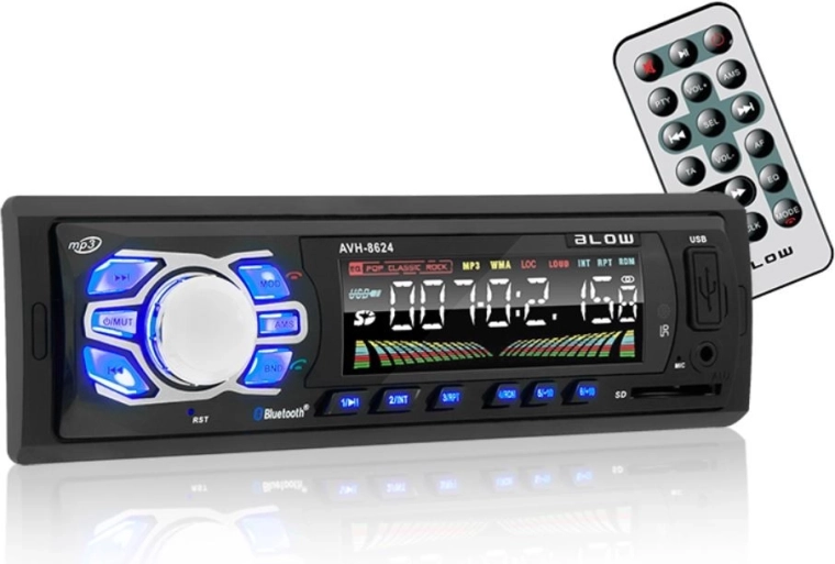 Autoradio met Bluetooth en MP3/USB/SD-ingangen