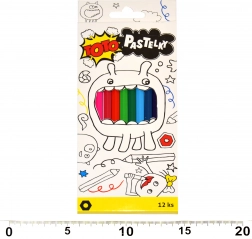 Zeskantige kleurpotloden 12 stuks