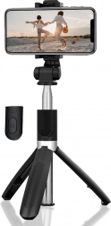 Selfiestick en tafelstatief 2-in-1 met Bluetooth afstandsbediening