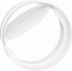 Terugslagklep 100 mm kunststof