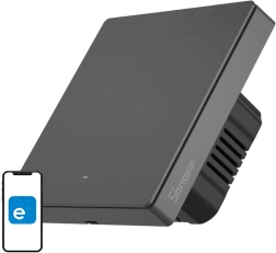 Slimme lichtschakelaar Sonoff M5 1C grijs