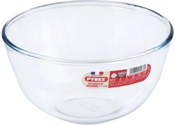 Pyrex glazen kom van borosilicaatglas 2 l
