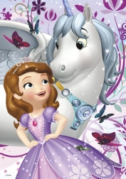 Dino puzzel Sofie en de eenhoorn 200 stukjes