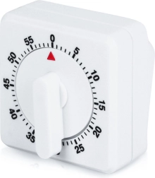 Mechanische keukenwekker ORION 0–60 min, wit