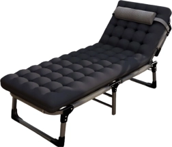 Opvouwbaar toeristisch veldbed Business, Field, Premium cot – zwart