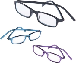 Unisex leesbril met sterkte +1.00 tot +3.50, mix van designs