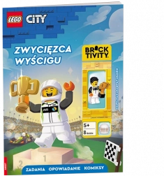 Lego City: racekampioen – interactieve boek met minifiguur