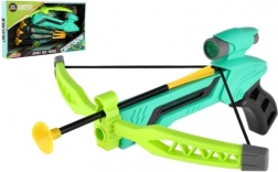 Kinderkruisboog met vizier en pijlen met zuignap