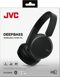 JVC draadloze on-ear hoofdtelefoon HA-S36W zwart