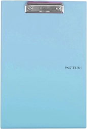 Schrijfonderlegger A4 plastic PASTELINI blauw