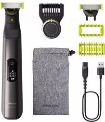 philips oneblade pro 360 – universele trimmer en scheerapparaat voor gezicht en lichaam