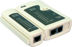 Kabeltester RJ11/RJ12/RJ45 met remote unit LOGILINK