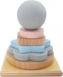 Stapel­toren Nature blauw