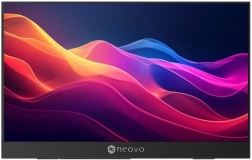 Monitor 15 inch OLED 4K USB-C mHDMI zwart