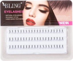 Natuurlijke wimperbundels BLING, 8 mm