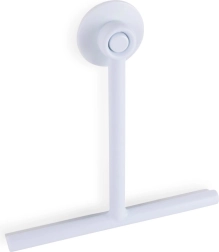 Witte glaswisser met zuignap Bathroom Solutions