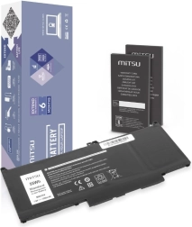 MITSU-batterij voor Dell Latitude 5300/5310/7300/7400, 7200 mAh (55 Wh) 7,6 V