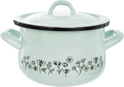 Geëmailleerde pan met deksel LOUKA 16 cm, 2,3 l